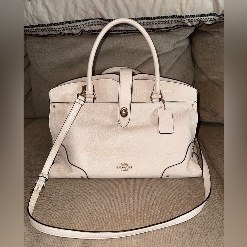 Coach Mercer Satchel Shoulder Crossbody Handbag Tote